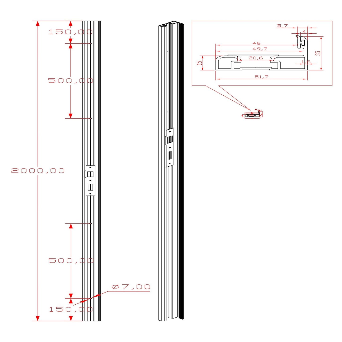 Full Length Lock Keep Receiver