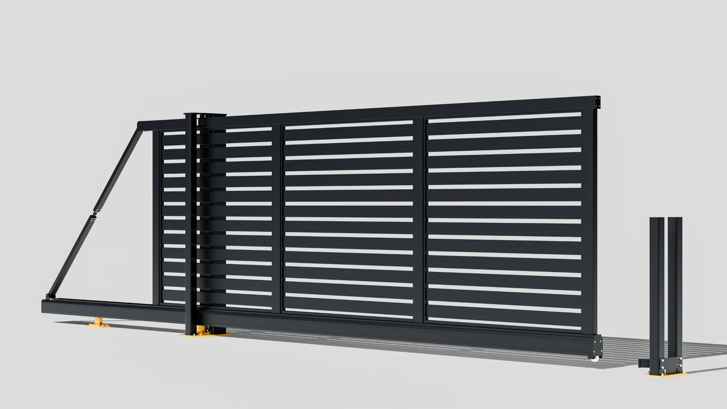Manual Cantilever Sliding Gate (Full Open Slat Main)