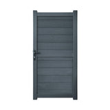 CompHorizon | Composite Horizontal Garden Gate with Aluminium Frame
