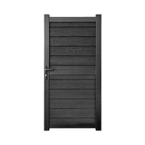 CompHorizon | Composite Horizontal Garden Gate with Aluminium Frame