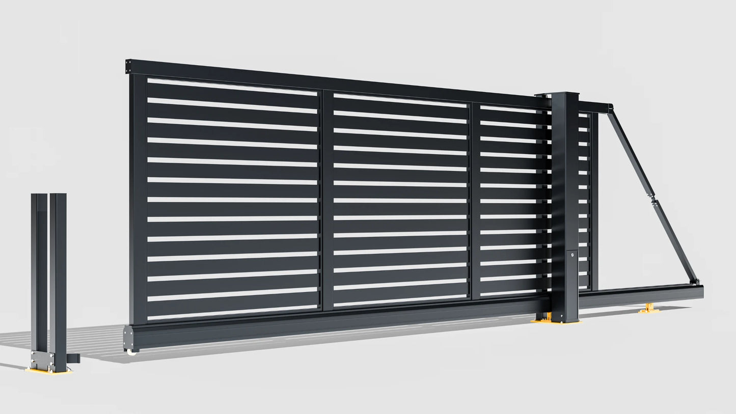 Manual Cantilever Sliding Gate (Full Open Slat Main)