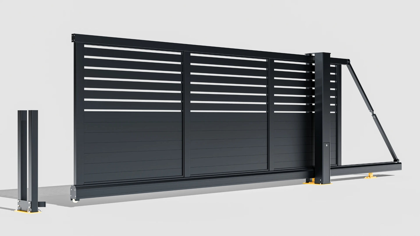 Automatic Cantilever Sliding Gate (Half Slat child)