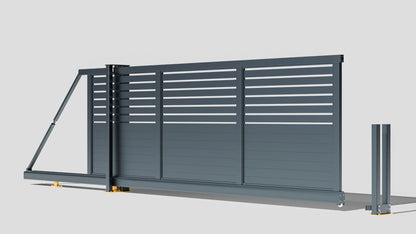 Automatic Cantilever Sliding Gate (Half Slat child)