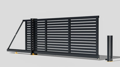 Manual Cantilever Sliding Gate (Full Open Slat Main)