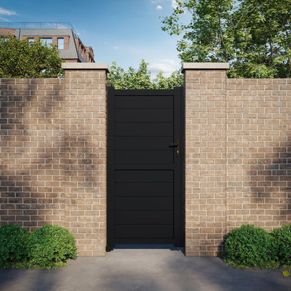 HorizonLine | Aluminium Horizontal Slat Garden Gate - Residential Gates